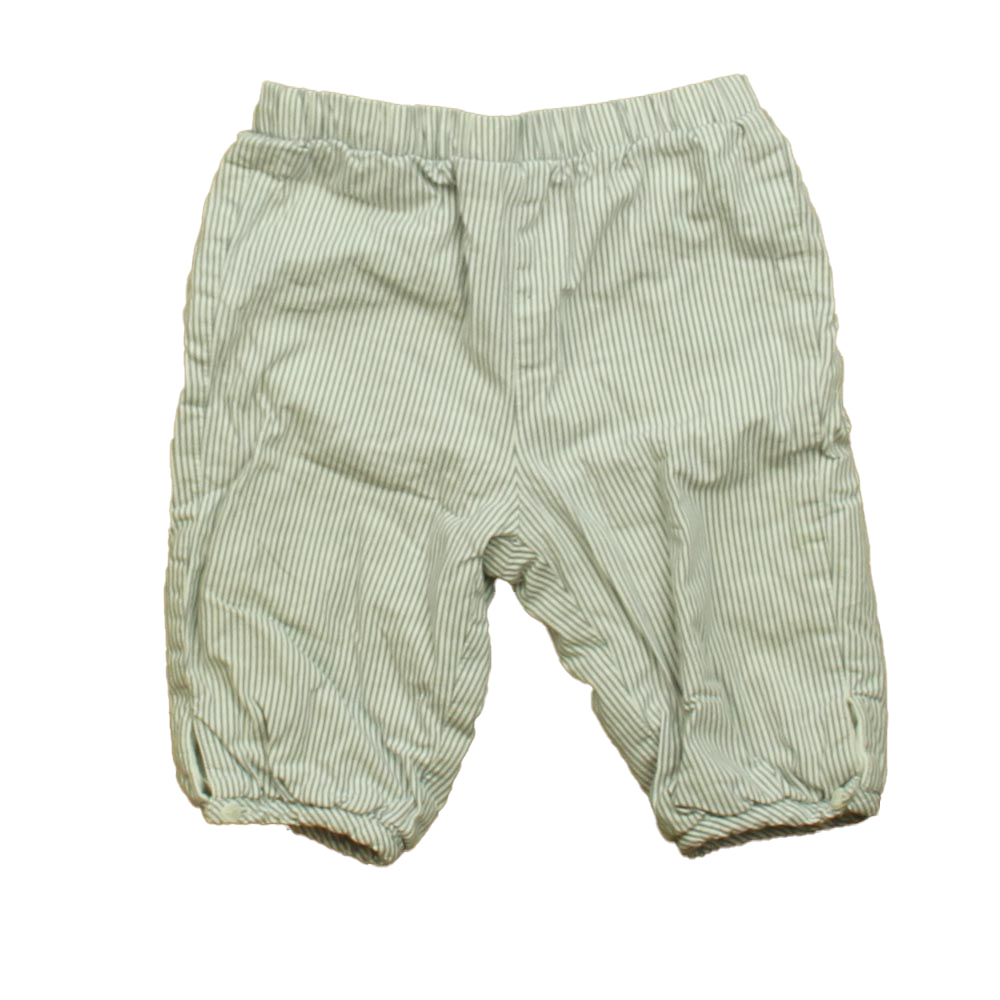 Cyrillus Boys Blue | White Stripe Pants size: 12 Months